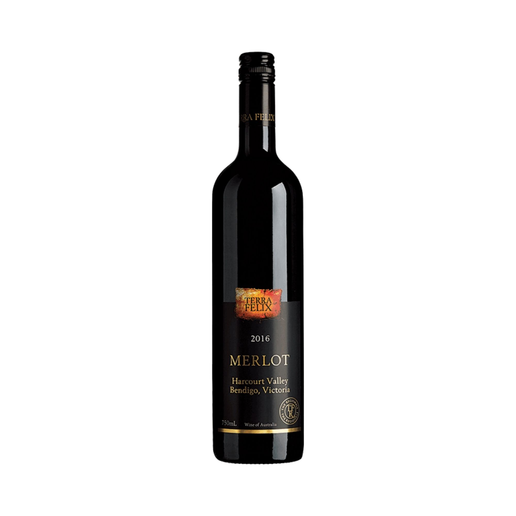 TERRA FELIX HARCOURT VALLEY MERLOT BENDIGO VICTORIA